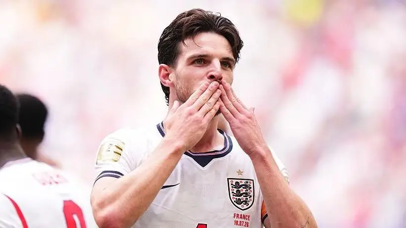 2026年世界杯:德克兰·赖斯称英格兰队是很长时间以来的最佳阵容